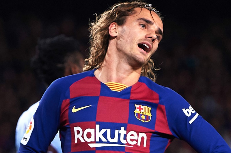 Griezmann trong màu áo Barcelona