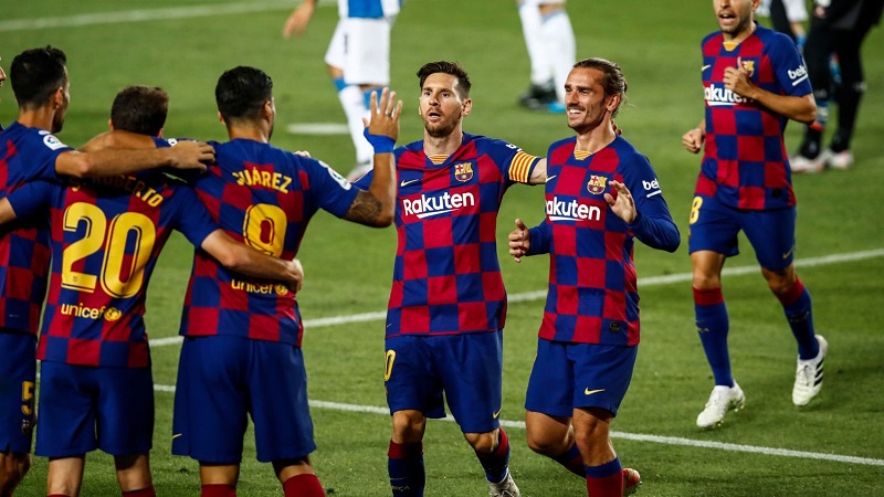 Barca vô địch laliga mấy lần