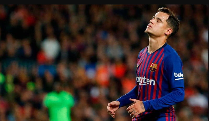 Tiền đạo coutinho barca