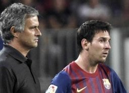 messi mourinho